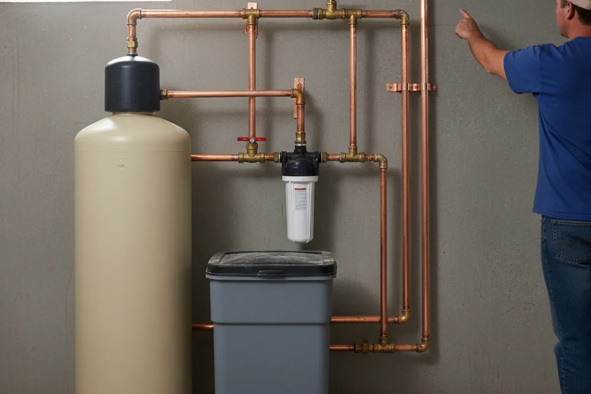 Whole-house water treatment system installed in Cottage Hills